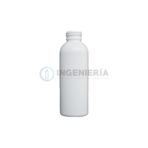 Botella Cilindrica Pet Blanca de 120 mL R-24